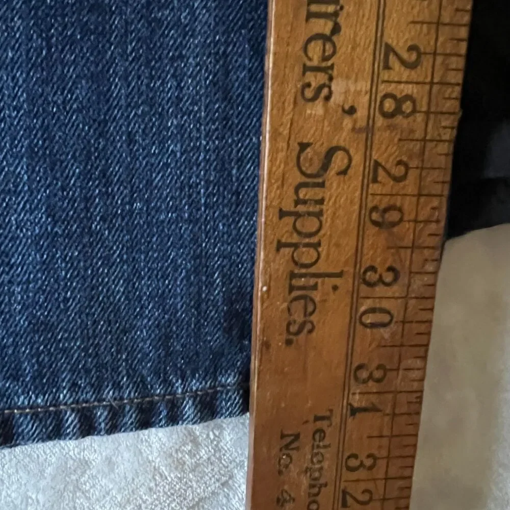 J.Crew Womens Jeans 31 Wide Leg  Low Rise Denim 100% Cotton Regina Wash NWT